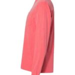 Unisex Garment-Dyed Heavyweight Long Sleeve Pocket T-Shirt