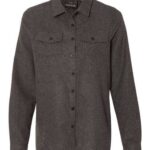 Women's Solid Flannel Shirt