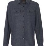 Women's Solid Flannel Shirt