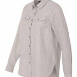 Women's Solid Flannel Shirt