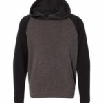 Youth Lightweight Special Blend Raglan Hooded Sweatshirt
