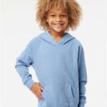 Youth Lightweight Special Blend Raglan Hooded Sweatshirt