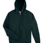 Unisex EcoSmart® Full-Zip Hooded Sweatshirt