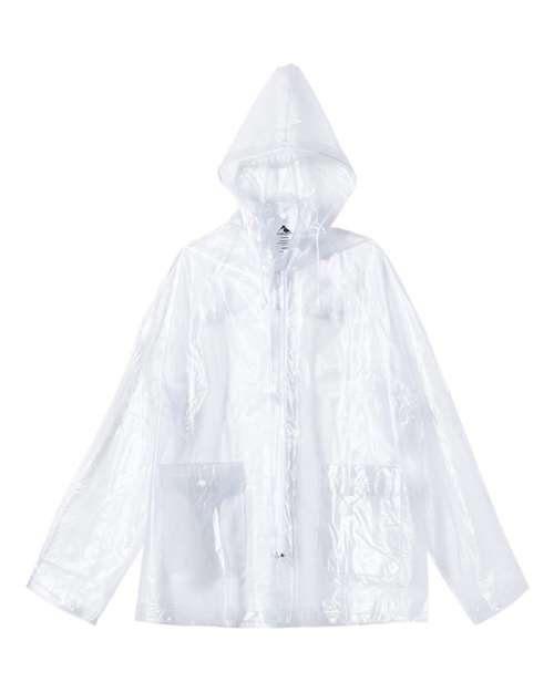 Men's Clear Hooded Rain Jacket