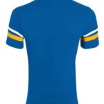 V-Neck Jersey with Striped Sleeves