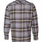 Men's Snap Front Plaid Flannel Shirt