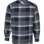 Men's Snap Front Plaid Flannel Shirt
