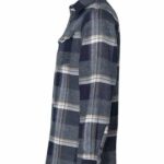 Men's Snap Front Plaid Flannel Shirt