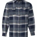 Men's Snap Front Plaid Flannel Shirt