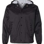 Unisex Hooded Coach's Jacket