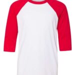 Youth Three-Quarter Sleeve Baseball Tee
