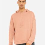 Unisex Sponge Fleece Drop Shoulder Hoodie Sweatshirt