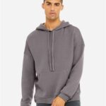 Unisex Sponge Fleece Drop Shoulder Hoodie Sweatshirt