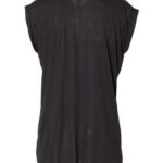 Women’s Flowy Rolled Cuffs Muscle Tee