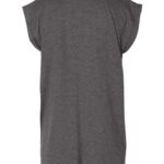 Women’s Flowy Rolled Cuffs Muscle Tee