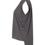 Women’s Flowy Rolled Cuffs Muscle Tee