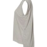 Women’s Flowy Rolled Cuffs Muscle Tee