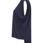 Women’s Flowy Rolled Cuffs Muscle Tee