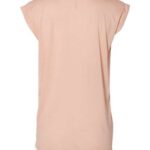 Women’s Flowy Rolled Cuffs Muscle Tee