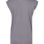 Women’s Flowy Rolled Cuffs Muscle Tee