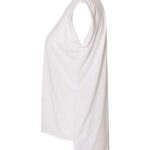 Women’s Flowy Rolled Cuffs Muscle Tee