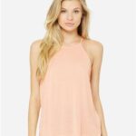 Women's Flowy High-Neck Tank