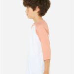 Youth Three-Quarter Sleeve Baseball Tee