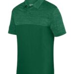 Unisex Shadow Tonal Heather Polo