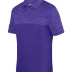 Unisex Shadow Tonal Heather Polo