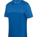 Unisex Shadow Tonal Heather Polo