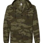 Men's Water-Resistant Hooded Windbreaker