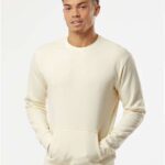 Unisex Santa Barbara Pocket Crewneck Sweatshirt