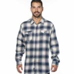 Men's Yarn-Dyed Flannel Shirt