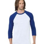 Unisex Triblend Three-Quarter Sleeve Raglan T-Shirt