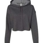 Women's Crop Fleece Hoodie Sweatshirt