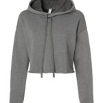 Women's Crop Fleece Hoodie Sweatshirt