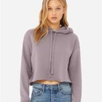 Women's Crop Fleece Hoodie Sweatshirt