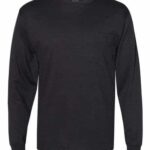 Unisex Workwear Long Sleeve Pocket T-Shirt