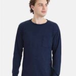 Unisex Workwear Long Sleeve Pocket T-Shirt