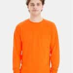 Unisex Workwear Long Sleeve Pocket T-Shirt