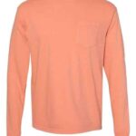 Unisex Garment-Dyed Heavyweight Long Sleeve Pocket T-Shirt