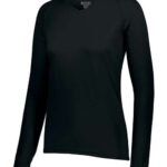 Women's Attain Wicking Long Sleeve V-Neck T-Shirt