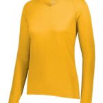Women's Attain Wicking Long Sleeve V-Neck T-Shirt