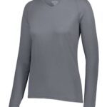 Women's Attain Wicking Long Sleeve V-Neck T-Shirt