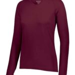 Women's Attain Wicking Long Sleeve V-Neck T-Shirt