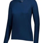 Women's Attain Wicking Long Sleeve V-Neck T-Shirt