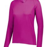 Women's Attain Wicking Long Sleeve V-Neck T-Shirt