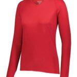 Women's Attain Wicking Long Sleeve V-Neck T-Shirt
