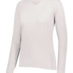 Women's Attain Wicking Long Sleeve V-Neck T-Shirt
