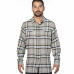 Men's Yarn-Dyed Flannel Shirt